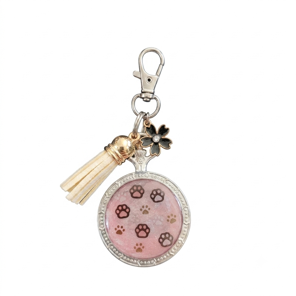 Portachiavi e Charm "Paws"