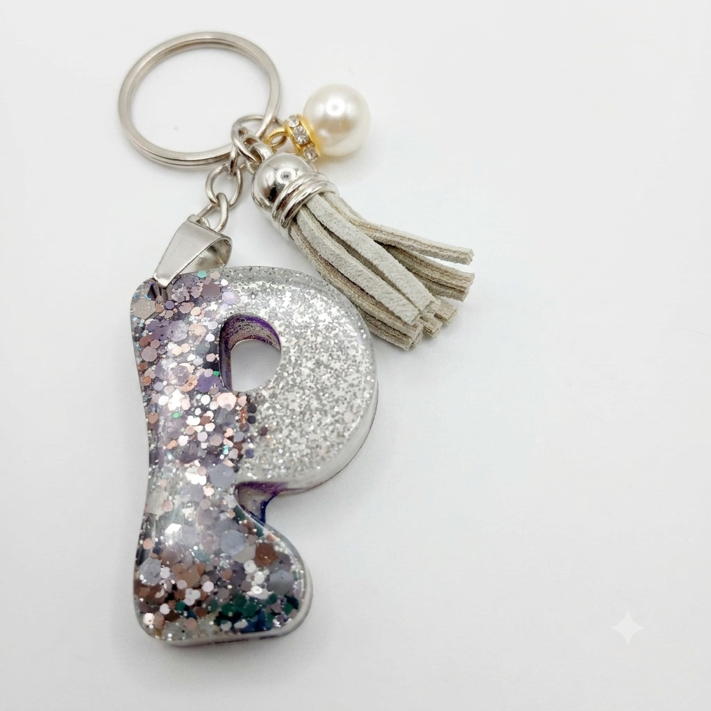 Portachiavi e Charm "P Nera"